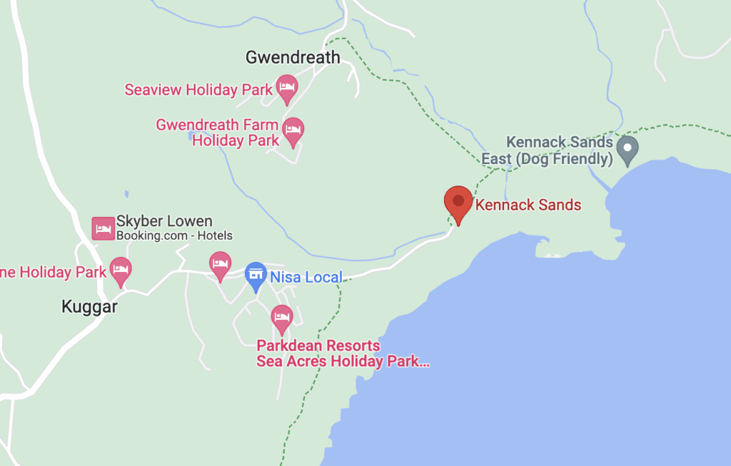 kennack sands cornwall