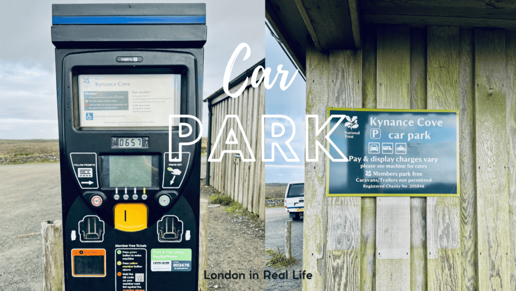 kynance cove car park prices contactless